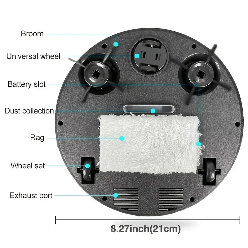 3-in-1 Smart Robot Vacuum