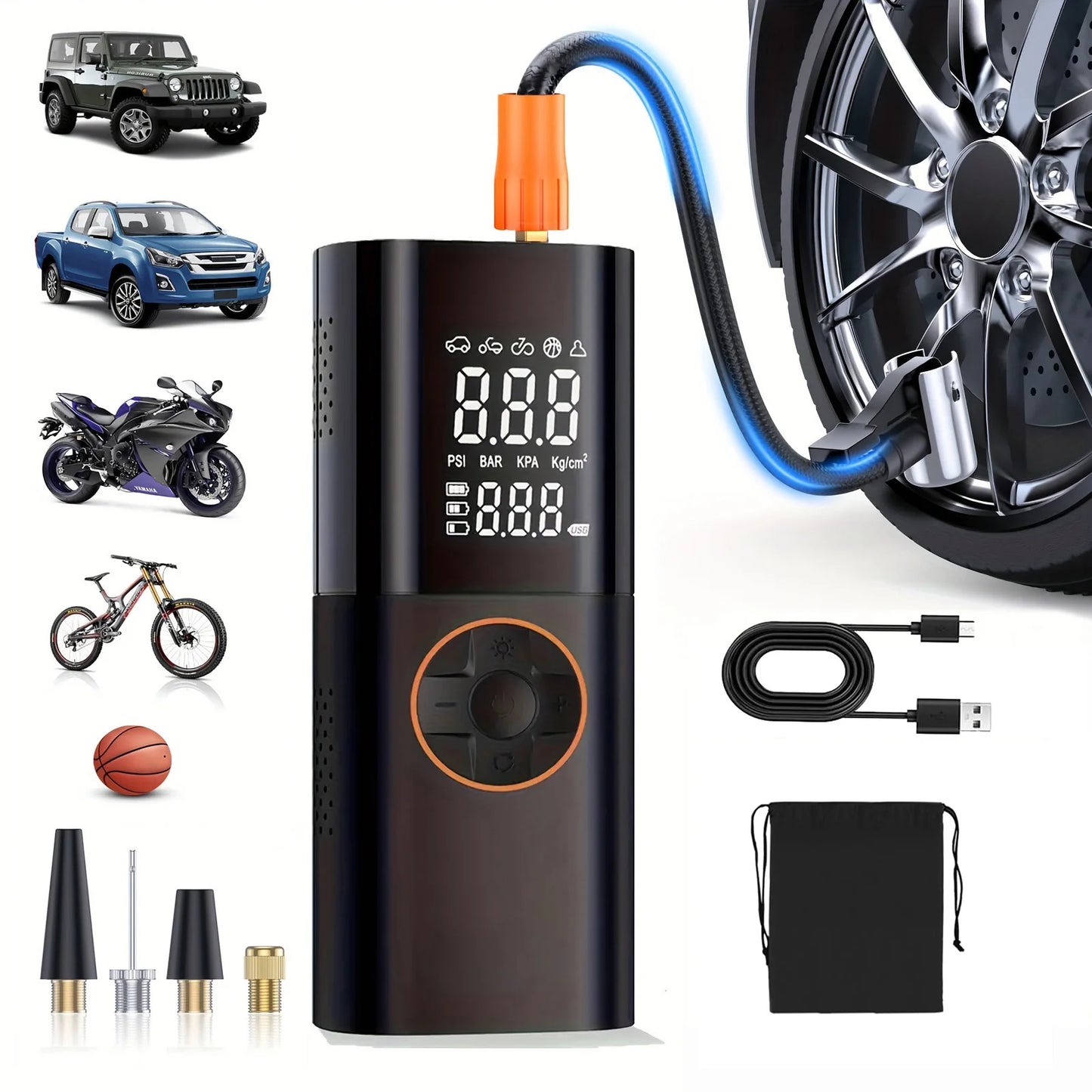 Portable Tire Inflator